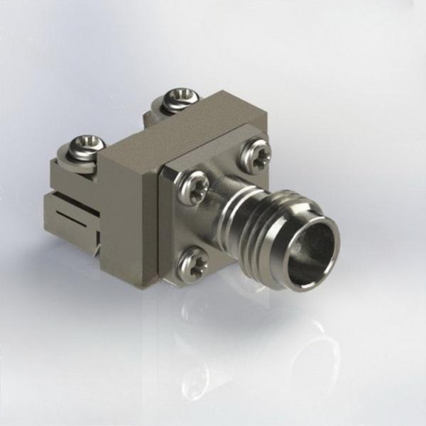 005 Pin Split Millimeter Wave 1mm Female RF Coaxial Connector For End Launch PCB SS