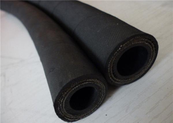 Oil Water Hydraulic Rubber Hose / High Temperature Flexible Rubber Hose