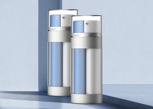 ディスペンサー ポンプを搭載する楕円形のアクリル30ml倍の管の空気のないびん