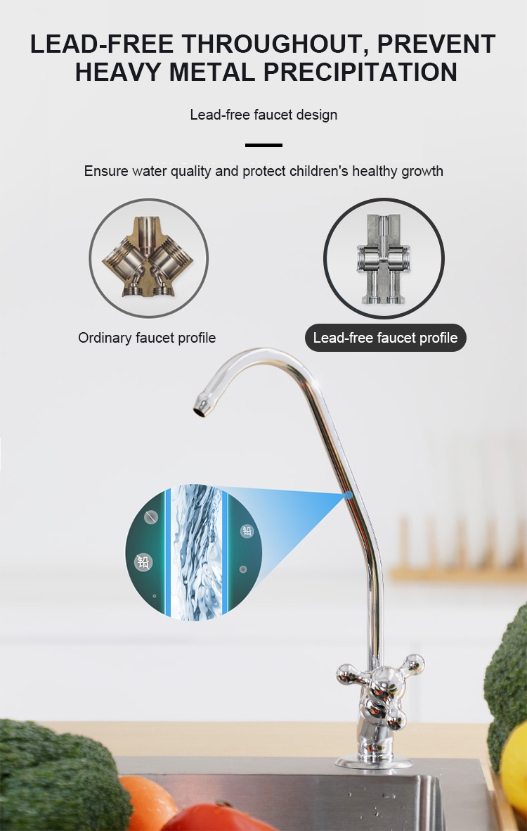Home Use Under Sink 5 Stage Uf Water Purifier for Home