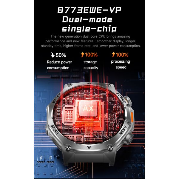 AK82 Smart Watch 1.85