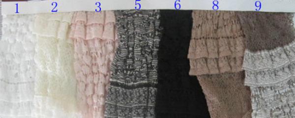 High Tenacity Stretch Floral Lace Fabric For Home Decoration CY-LW0182