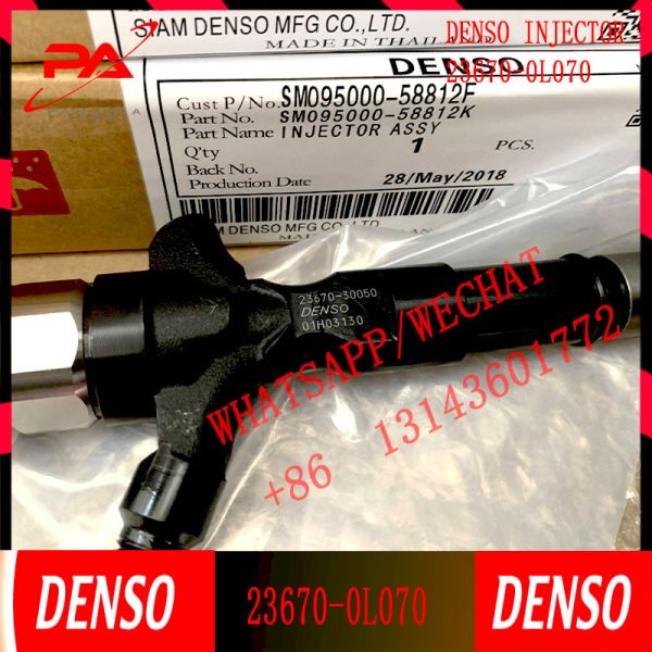 Первоначальный дизельный инжектор 23670-0R170 коллектора системы впрыска топлива для Тойота RAV 4 2,2 D-4D