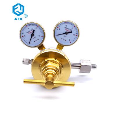 Regulador de pressão ar-hidrogênio do gás do hélio de alta pressão alto do nitrogênio do argônio do oxigênio do pistão 5000PSI do fluxo