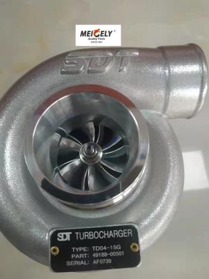 Turbocompressor 49189 do motor diesel do metal 00501 AF0739 TD04-15G