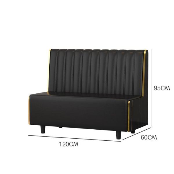 Dining Sofa Seating Commercial Pub Hookah Lounge Restaurant Booth Sofa  Restaurant Table Chairs Set