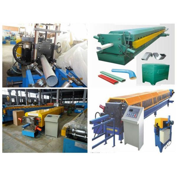 Downspout Stainless Steel Pipe Bending Machine Thickness 0.4 - 3mm Industrial