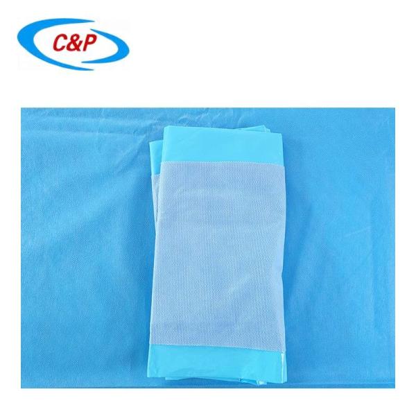 Blue Nonwoven Under Buttock Disposable Surgical Drape Incise For Hospital Clinic
