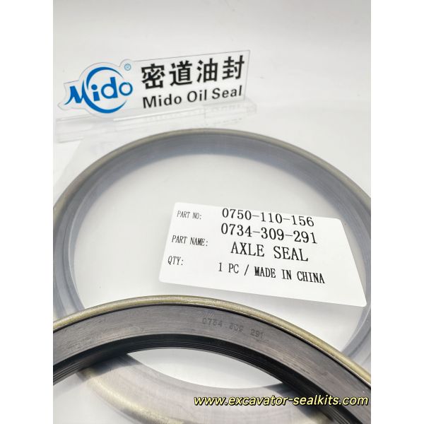 0734-309-422｜High-Wear Resistant Excavator Axle Shaft Seal