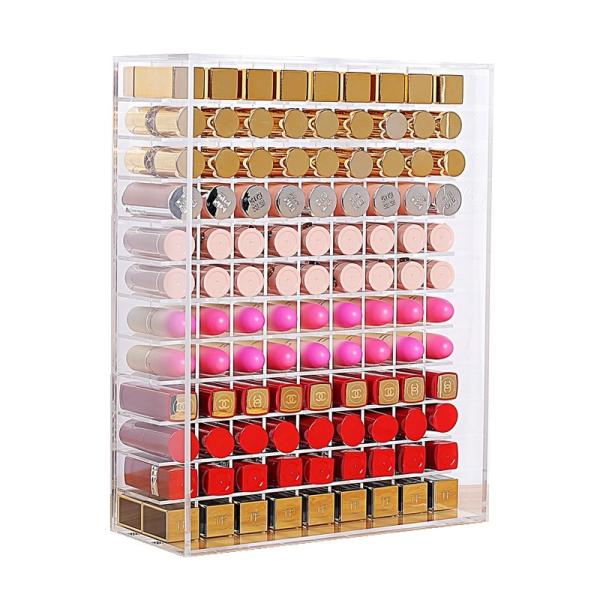 Cupcake Cosmetic Display Cabinet Lipstick Organizer Stand Rack