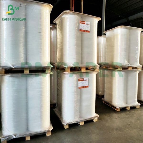 32mm 35mm Width 24gsm 28gsm Food-Grade Kraft Paper To Individually Wrap The Straws 32mm 35mm Width 24gsm 28gsm Food-Grade Kraft Paper To Individually Wrap The Straws