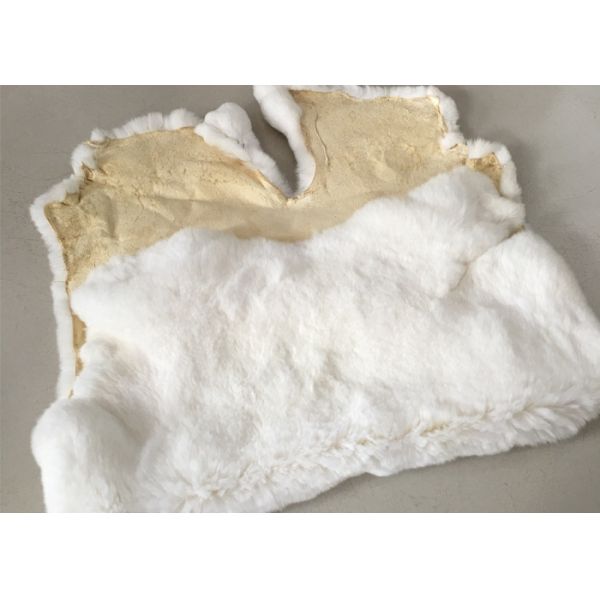 Densidad pesada lavable de Rex del conejo de la piel suave real de encargo de la piel para la manta auténtica