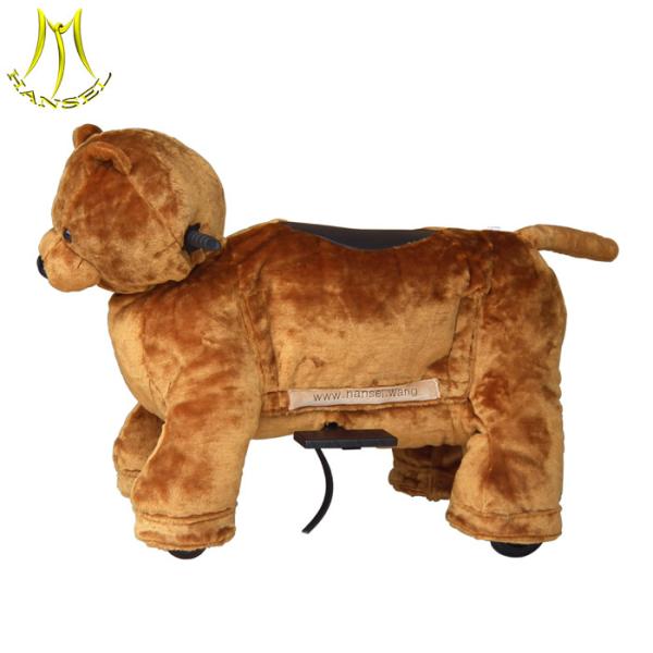 Hansel wholesale electric kids animal bike and 4 wheels animal scooter from china with coin operated kids ride machine