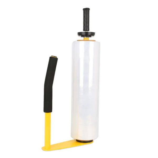 PE Stretch Film Handle Pallet Stretch Dispenser Plastic Stretch Film Wrap Tool Stand Dispenser & Holder
