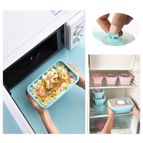 Silicone Food Storage Container 350 550 850 1200ML