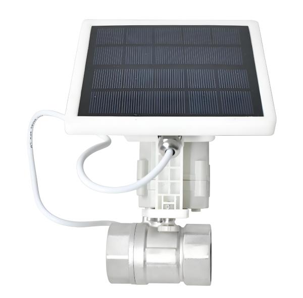 Solar-powered WiFi Ball Valve IP67 Waterproof Stainless Steel SS304 for Horticulture Irrigation