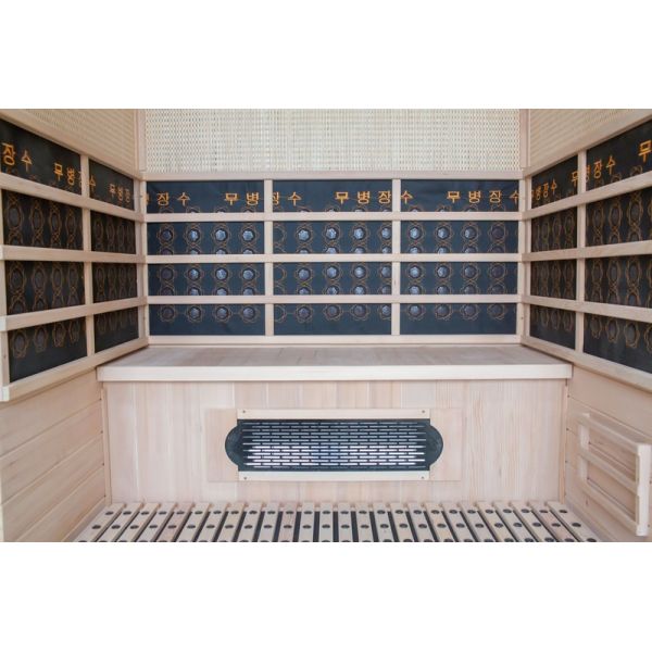 Single and Double Steam Bath Tourmaline Computer Control Panel Sweat Room Home Sauna Room Far Infrared Bathtub Detox