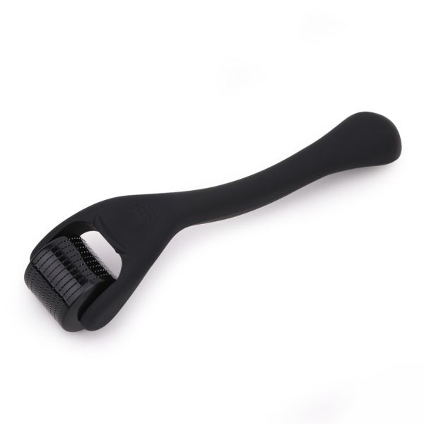 Anti-Puffiness 540 Needle Matte Derma Roller 0.5mm Beard Growth Titanium Beard Roller