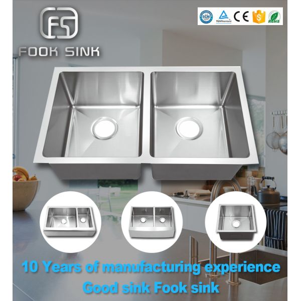 Раковина отсека компонентов 3 кухни 3 Freestanding 304 ресторана нержавеющей стали коммерчески промышленных