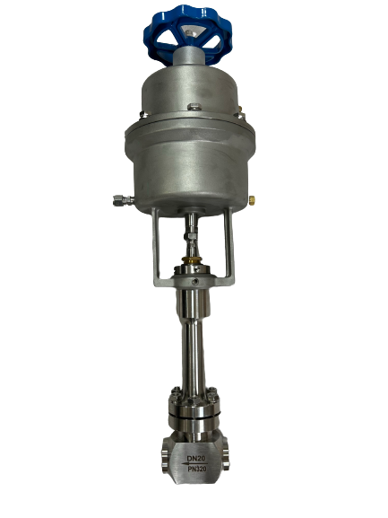 Cryogenic High Pressure Emergency Shut Off Valve PM10-32Mpa -196°C To +80°C Temp Range
