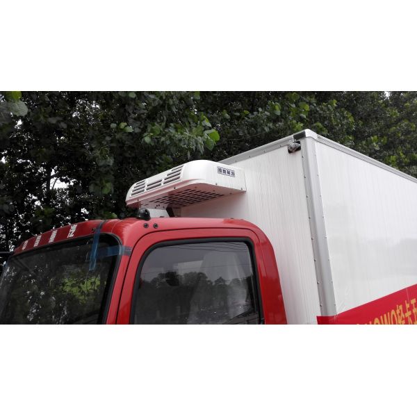 ХОВО 4кс2 Рефригератед стеклоткань внутренняя, 3 холодильника тонны тележки коробки тележки замораживателя