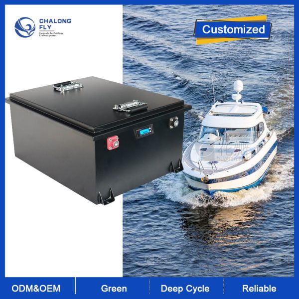 LiFePO4 Литий аккумуляторный пакет на заказ перезаряжаемый 144V 307.2V 50AH OEM ODM 100AH 200AH Литий ион для морской лодки