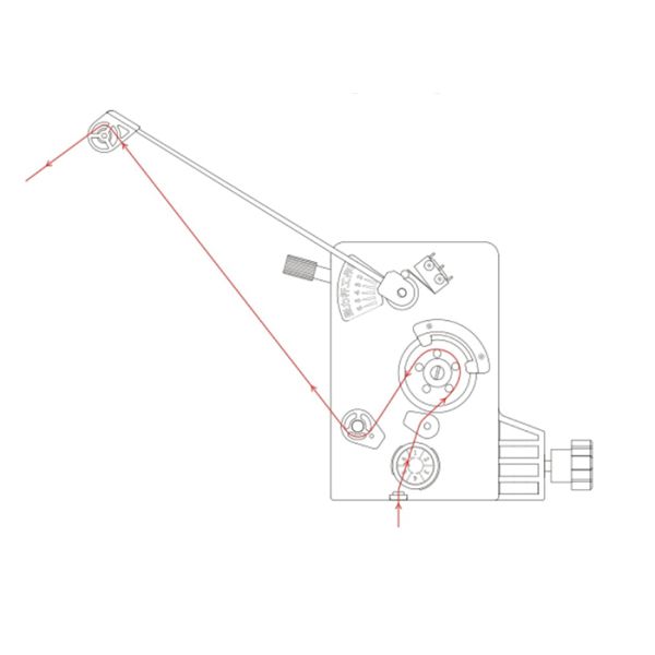 Tensioner моталки магнитный амортизируя для машины замотки ротора статора/реле