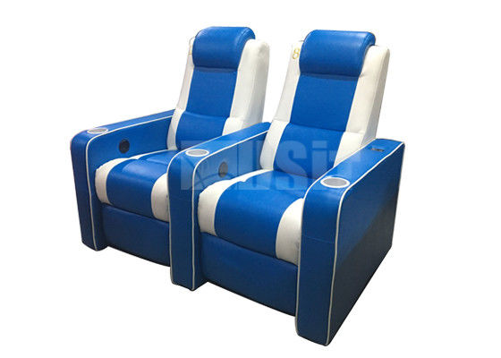 Превосходные поясничные современные стулья Реклинер с алюминиевым держателем чашки и регулируемым заголовником