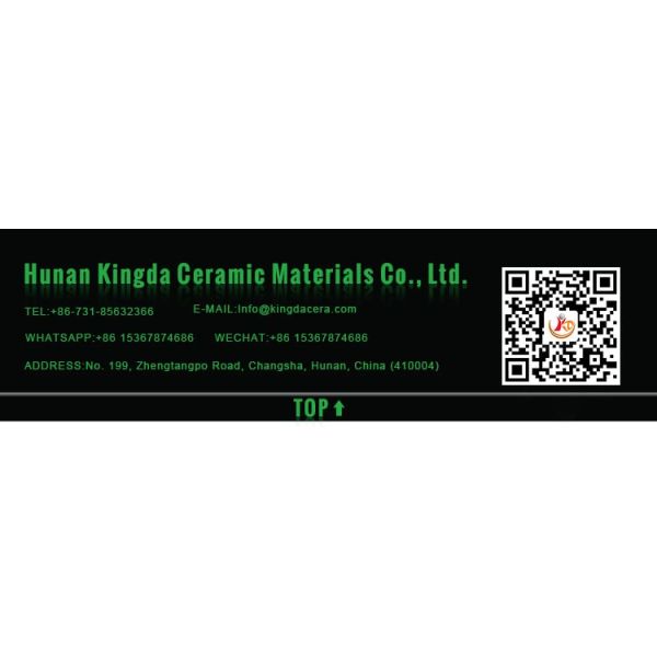 Меля цирконий/силикат Zirconia отбортовывают белый или цвет цвета слоновой кости