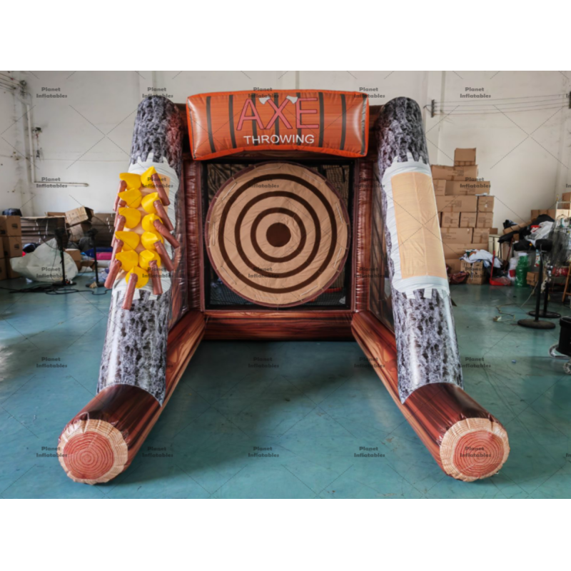 Inflatable Axe Throwing & Sticky Archery Toss Game For Kids & Adults