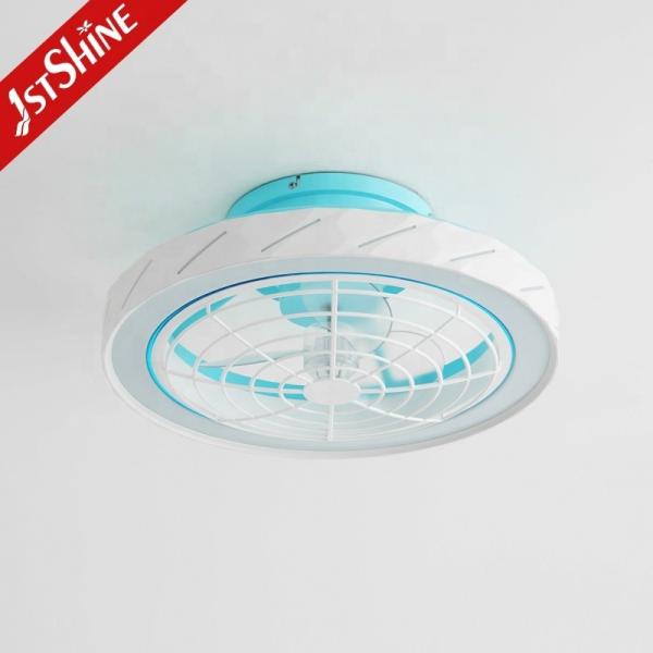 Com controle remoto, ventilador de teto LED 20 flush montado com baixo ruído e 2- de 1stshine