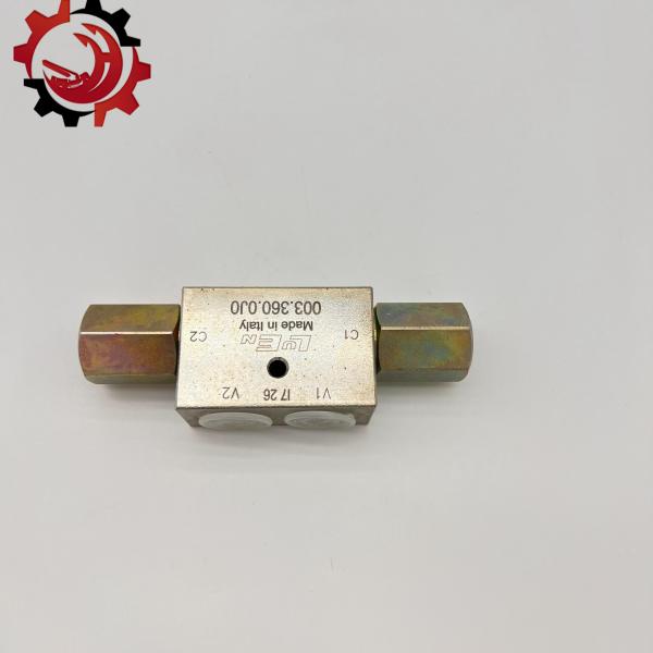 Pneumática de equilíbrio válvula solenoide acessórios de bomba de concreto