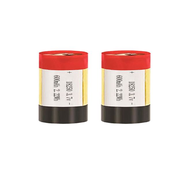 18250 Rechargeable Li-ion Battery 3.7V High Capacity Long Cycle Life for Electronic Devices