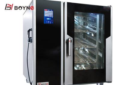 Cozinha comercial de Digitas que cozinha o vapor 18.5kw 380V facilmente Swithched de Combi do equipamento