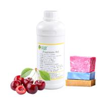 Aceite de fragancia amarillo claro de la marca Cherry para fragancia a base de aceite de jabón