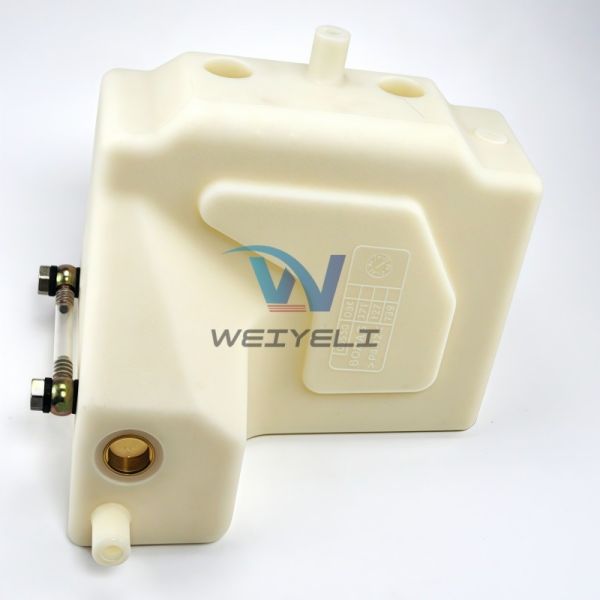 Bomag Tanque de expansión del radiador de plástico 06550084 58190395 06550121 BW211D-40 BW219D-4