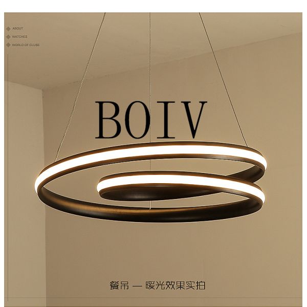 Contemporary and contracted individual character droplight Lamps and lanterns for dining room, living room and bedroom