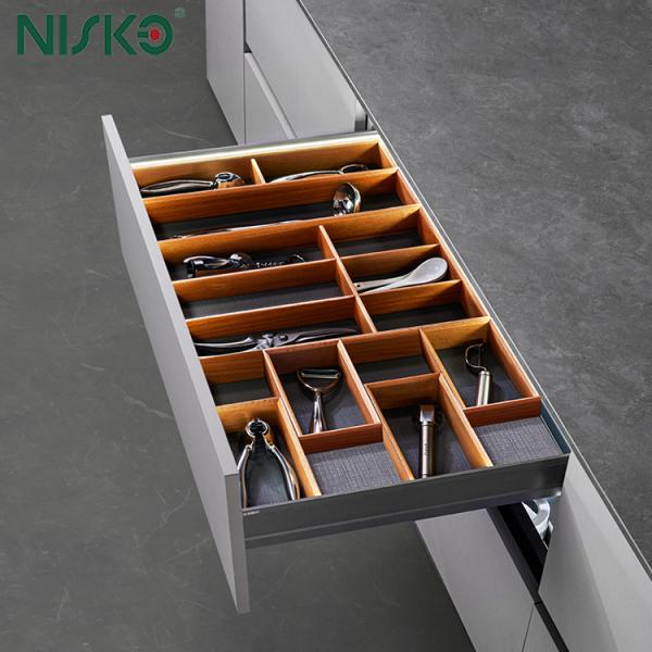 Kitchen Utensils Baskets Cutlery Tray Drawer Organizer Removable