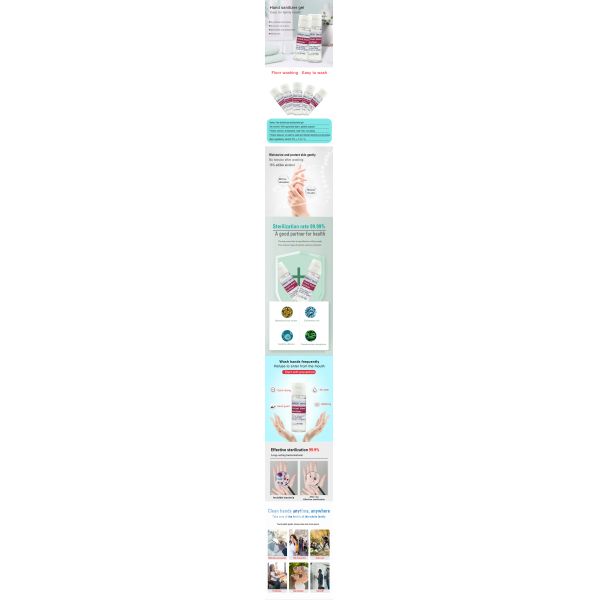устранимое немедленное дезинфицирующее средство свободной руки мытья 40мл противомикробное с алкоголем 70%