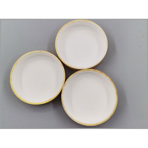 Oem Cosmetic Cream Jar Custom Recyclable Wooden Bamboo Lid