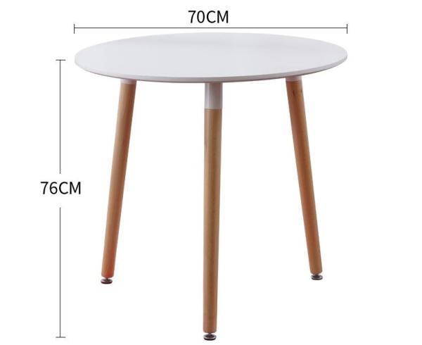 Nordic solid wood dining table and chair combination modern contracted west table household table