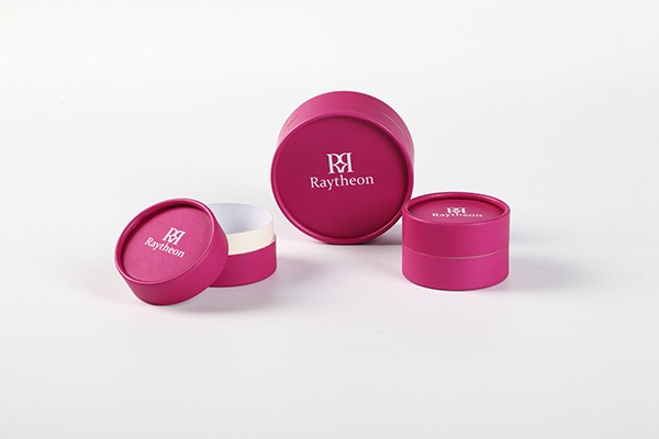 Круглая небольшая шкатулка для драгоценностей упаковывая для конструированной таможни ожерелья кольца