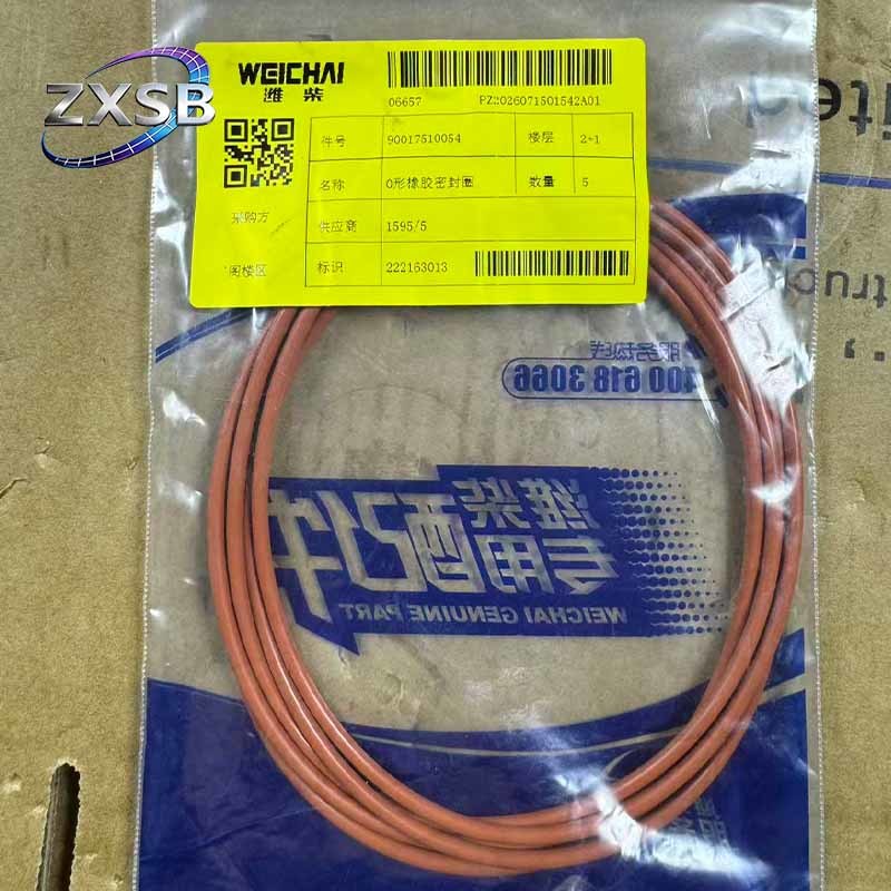 WEICHAI Heavy Duty Engine O-Ring Seal 90017510054 Engine System Parts