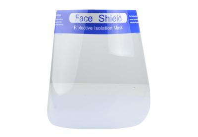 Professional Anti Fog Safety Face Shield , Full Face Plastic Face Shield