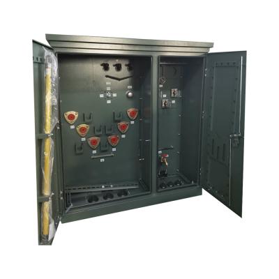 Tipo trifásico transformador 4160V do óleo da montagem da almofada de 225 KVA a 480