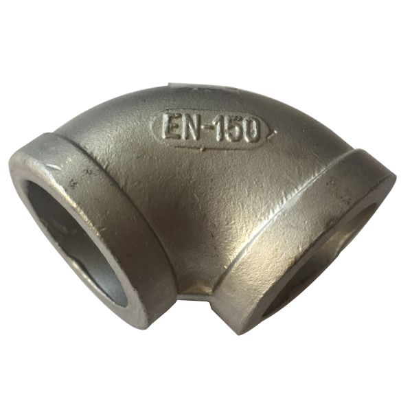 4 Inch Stainless Steel Pipe Fittings Elbows 90 Degree And 45 Degree Threaded