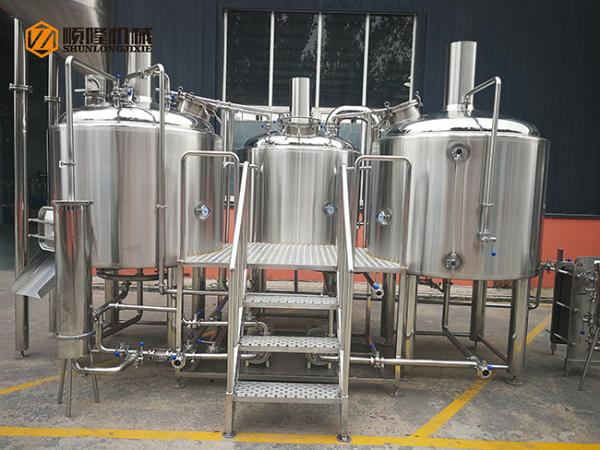 10 Bbl Industrial Beer Brewing Equipment , Mini Beer Brewery Equipment