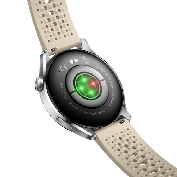 KW290A Fashion Smart Watch with 1.43 Inch Square Screen AB5681G Chipset and Heart Rate Blood Oxygen Function