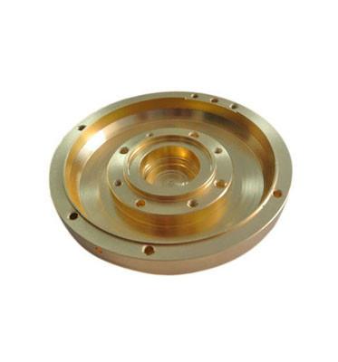 O CNC de bronze de cobre feito à máquina do diâmetro 400mm de Max Length 700mm girou as peças