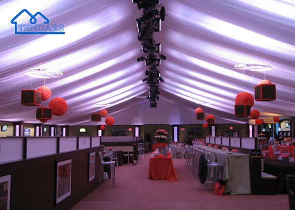 Big White Outdoor Customized Color Marquee Canopy Tent For Wedding Events For Sale